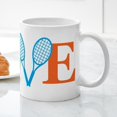 thumbnail image 5 of CafePress - Love Mug - 11 oz Ceramic Mug - Novelty Coffee Tea Cup, 5 of 6