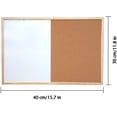 thumbnail image 4 of YOPTOP Dry Erase Board and Cork Bulletin Board Combination 11.8x15.7 Inch Combo Whiteboard Cork Message Board for Office Home Decor,none,none, 4 of 7