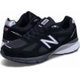 thumbnail image 3 of [U990BL4] New Balance Men's 990 Made In USA 2023 Black Silver Sneakers *NEW*, 3 of 6