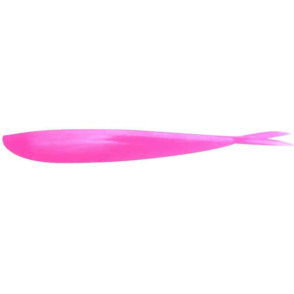 Lunker City 41500 Fin-S Fish 4", Bubblegum, 10/Pack