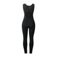 thumbnail image 7 of GJSYRH Mesh Jumpsuit for Women Sleeveless Backless Bodycon Rompers Casual Yoga Workout Clothes, 7 of 7