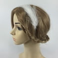 thumbnail image 4 of Diadema de plumas Cadena para la frente Grandes tocados jinwen 1920, 4 of 7
