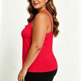 thumbnail image 6 of Tbopshirt Undershirts for Women Plus Size Maternity Shapewear Adjustable Spaghetti Strap Camisole with Built in Padded Bra Adjustable Strap Sleeveless Tank Top, 6 of 8