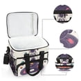 thumbnail image 6 of FORMRS Insulated Cooler Bag 24 Cans Capacity Soft Leakproof Lunch Box with Side Pockets, Orange Astronaut Planet, 6 of 7