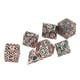 thumbnail image 5 of Tabletop Dice Set, Exquisite Board Game Polyhedral Dice 7pcs Portable Metal  For Party ANGGREK Verde, 5 of 8