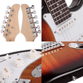 thumbnail image 6 of Rosewood Fingerboard Electric Guitar, 39 Inch Electric Guitar Beginner Kit with Basswood Body for Starter, with Bag, Strap, Tremolo Arm, Cord (Sunset Color), 6 of 8