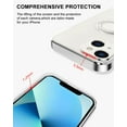 thumbnail image 3 of case for iPhone 13 Mini Case with Ring Holder Magnetic Kickstand Soft TPU Non-Slip Matte Back Cover Microfiber Lining Anti-Scratch Shockproof Full-Body Protective Case for iPhone 13 Mini(White), 3 of 14