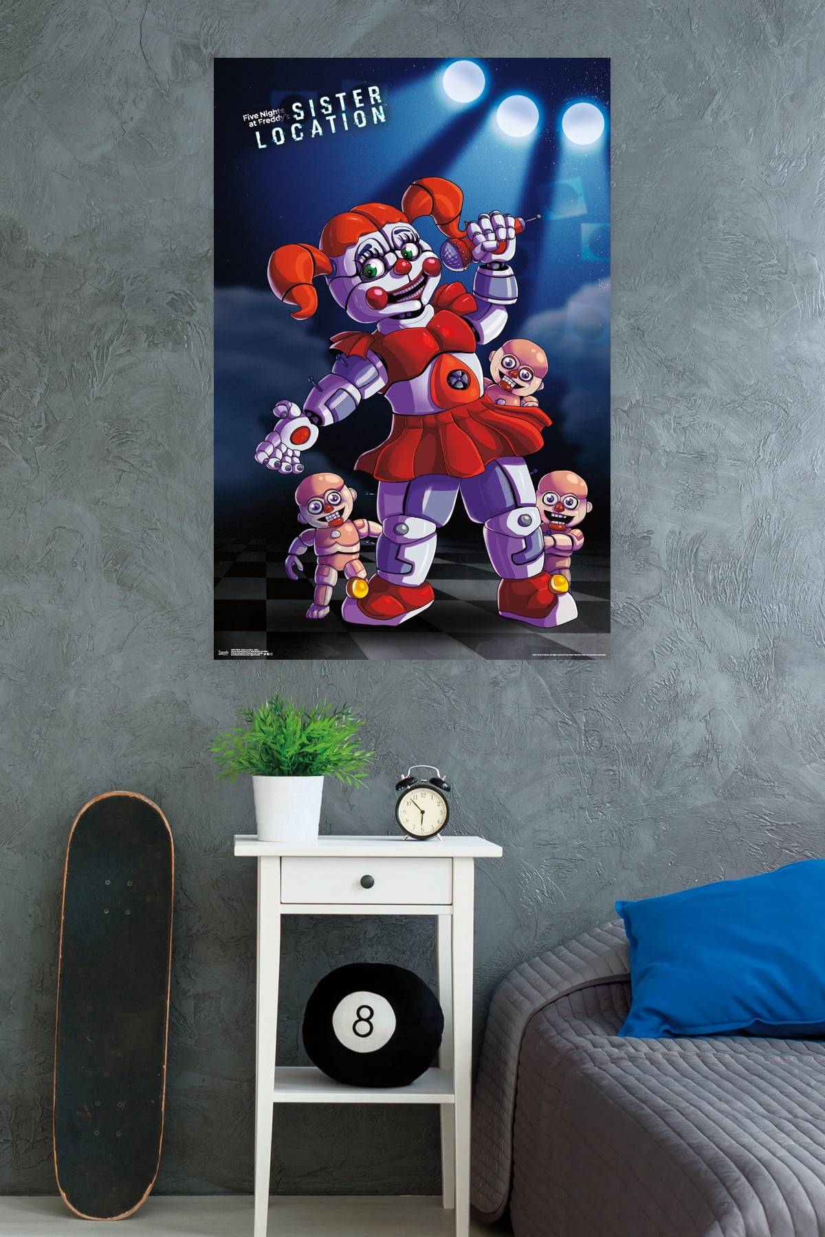 Trends International Five Nights at Freddy's: Sister Location - Baby Wall  Poster, 22.375 x 34, Premium Unframed Version