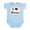 Sky Blue, variant on CafePress - I Love Nona Infant Bodysuit - Baby Light Bodysuit, Size Newborn - 24 Months