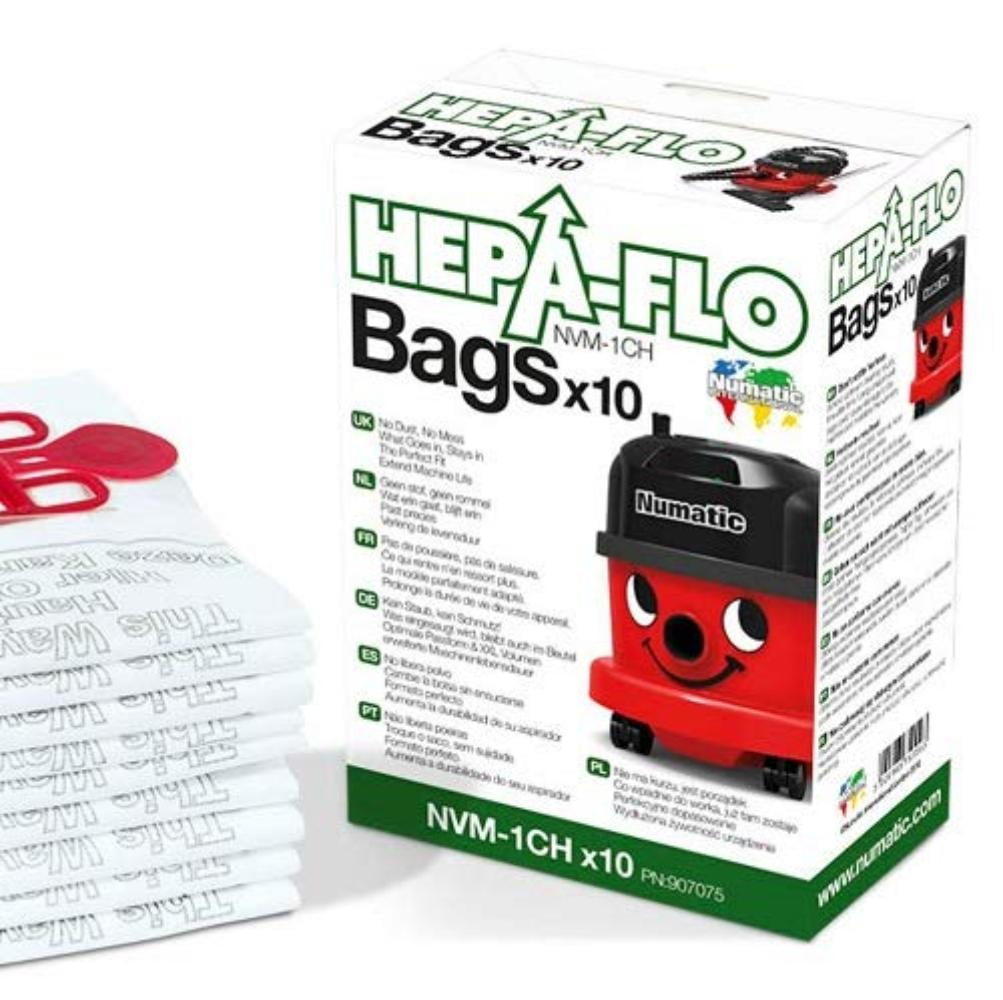 20 x Genuine Henry Hetty James Vacuum Cleaner Bags Cloth Hoover Bag NVM-1CH Fr 