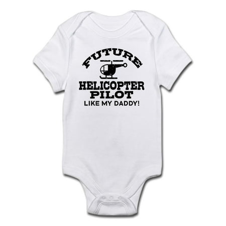 

CafePress - Future Helicopter Pilot Infant Bodysuit - Baby Light Bodysuit