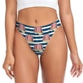 thumbnail image 1 of Balery Popcorn Tangas de Algodón para Mujer con Estampado – Ropa Interior Sexy, Transpirable, G-string-X-Small, 1 of 6