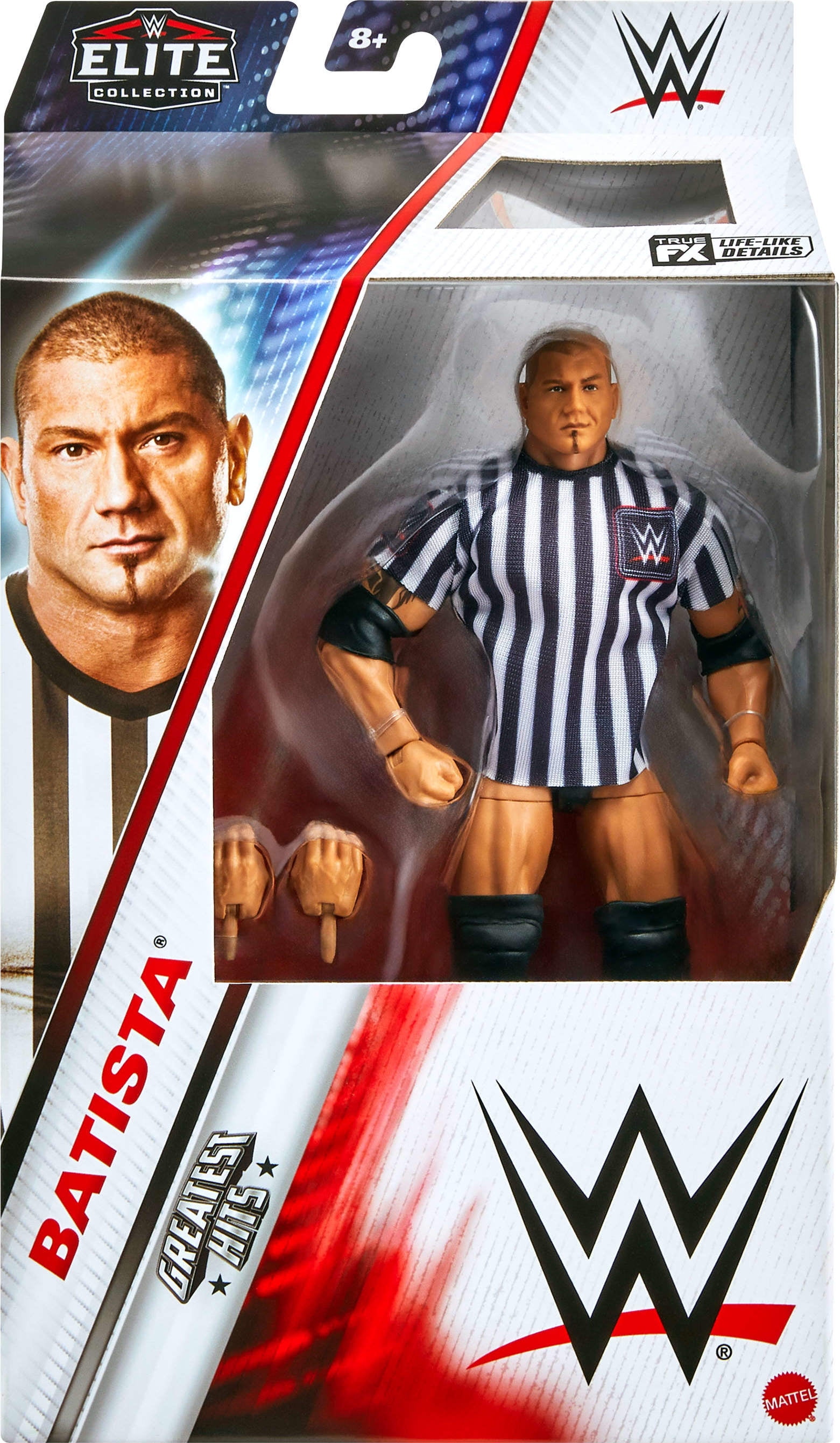 WWE Elite Batista Action Figure, Greatest Hits 6-inch Collectible with Articulation & Accessories