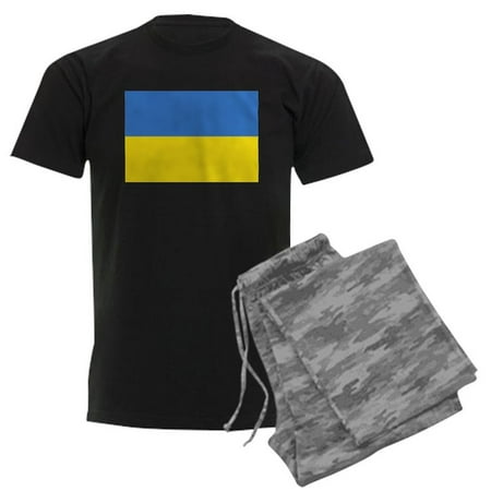 

CafePress - Ukraine Flag Pajamas - Men s Dark Pajamas