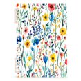 thumbnail image 7 of FORMRS 1-Subject Spiral Notebook 8" x 5" College Ruled 60 Refillable Sheet A5 Hard Cover, Blue Wildflower Pattern, 7 of 7