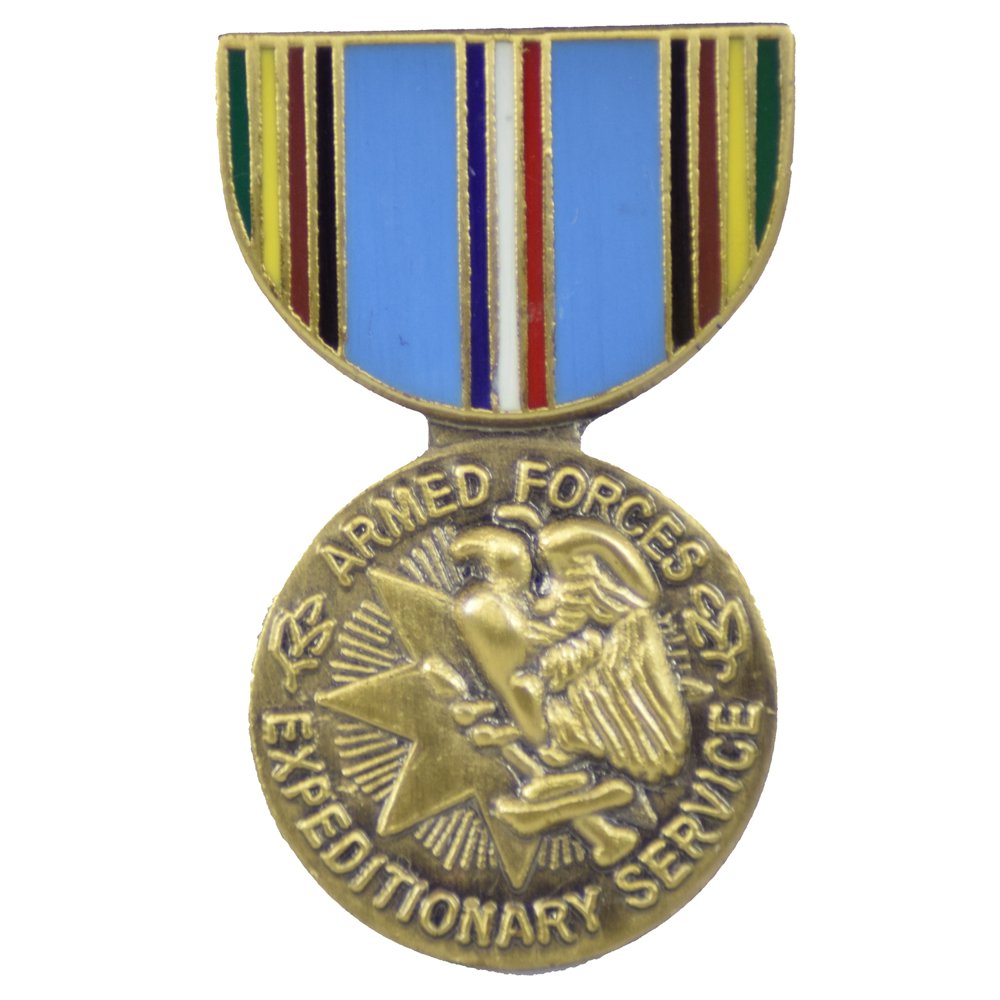 ARMED FORCES EXPEDITIONARY SER HAT PIN