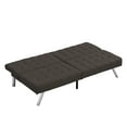 thumbnail image 5 of Sesslife Convertible Sofa Bed, Adjustable Couch Sleeper, Modern Fabric Home Recliner Reversible Loveseat, Folding Daybed Guest Bed, 650lb Capacity, Espresso, 5 of 10