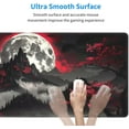 thumbnail image 4 of Extended Gaming Mouse Pad, Large Gaming Mouse Waterproof with Stitched Edges, Non-Slip Desktop Pad for Home and Office, Level Up Your 31.5x11.8 Inch\u2026 (Dark Night), 4 of 6