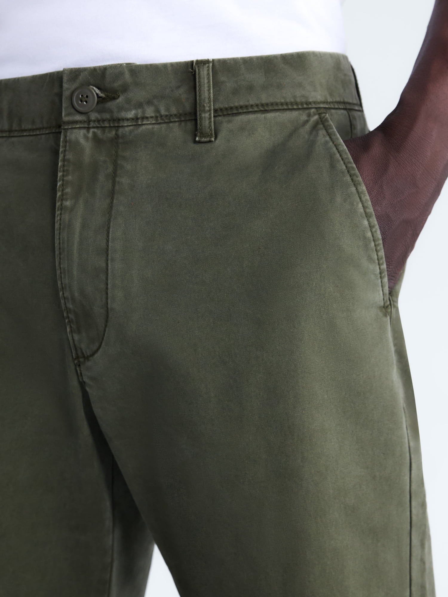 Free Assembly Men's Slim Fit Chino Pants, Waist Sizes 29-40