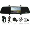 thumbnail image 2 of Chupad R11 1080p Dual Lens 150° Car Dash Cam Rearview Mirror WDR Night Vision, 2 of 6