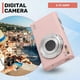 thumbnail image 4 of Digital Camera with Auto Focus, 2.7K 48MP Vlogging Camera-Pink, 4 of 5