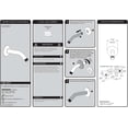 thumbnail image 4 of Speakman 5.5 in. Brass Shower Arm and Flange, Polished Chrome, 4 of 4
