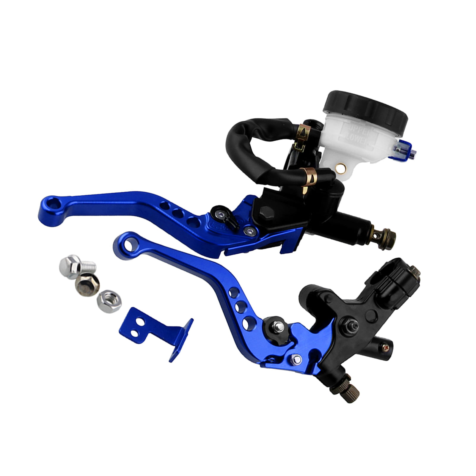Color : Gold 22mm Universal Motorcycle/Drum Brake Left and Right Fit for Yamaha Kawasaki Suzuki One Pair 