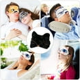 thumbnail image 5 of Lindo antifaz para dormir de felpa con los ojos vendados, máscaras para dormir de viaje, cubierta suave y divertida para los ojos para niños, niñas y adultos, 5 of 5