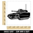 thumbnail image 2 of Military Army Tank Self-Inking Rubber Stamp Ink Stamper - Black Ink - Large 1-1/2 Inch, 2 of 7