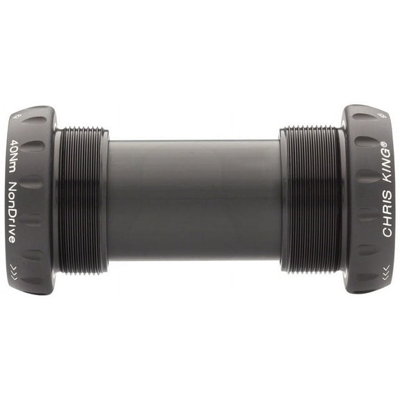 Chris King ThreadFit 24 Bottom Bracket Fit Kit 4 - English For Shimano Hollowtech II Matte Jet