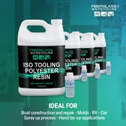 ISO Polyester Tooling/ Laminating Resin (Gallon)- Includes Catalyst