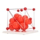thumbnail image 1 of Modelo molecular de metal, modelo de estructura molecular de cristal de piedra, herramienta para laboratorio de aula., 1 of 14