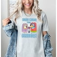 thumbnail image 5 of Moonlight Apparel Bluey Grannies T-Shirt for Women Funny Graphic Tee Featuring Bingo & Bluey Cute Cartoon Character Shirt Soft Cotton Top Gift for Bluey Fans Moms Teens and Adults, 5 of 5