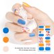thumbnail image 2 of 16 tiras de gel para uñas impermeables calcomanías para uñas luz UV/LED necesaria para bricolaje, 2 of 7