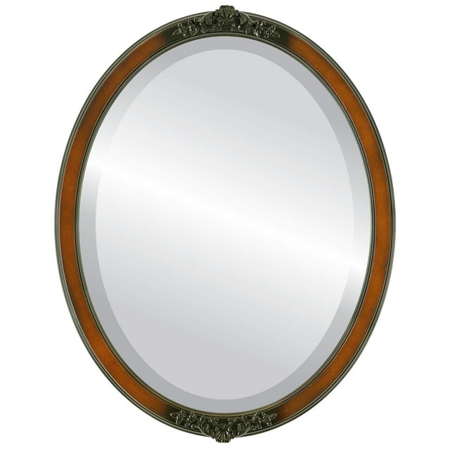Athena Framed Mirror - Walnut