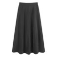 thumbnail image 4 of Bibifish Womens High-Waist Casual Skirts Basic High Waist Cut All-Occasion Skirts Simple Clean Cut Daily Wear Mini Skirts, 4 of 4
