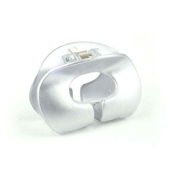 6 PC Silver Color Medium Claw Clip : the Ultimate in Hair Styling! Clips Girl Brand