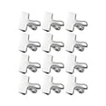 thumbnail image 1 of Inteprter 12x Clips de bolsa de virutas de metal Solución de sellado conveniente y versátil Clip de sellado de amplia aplicación Almacenamiento y organización del hogar trompeta 4*4cm, 1 of 6