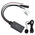 thumbnail image 5 of Ouitble Adaptador de Cable Auxiliar, Cable de Entrada de Audio de Radio de Coche Bluetooth 5.0 Adaptador Auxiliar de Medios con reemplazo de micrófono para A2 A3 A4 TT 2006, 5 of 5