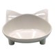 thumbnail image 1 of Comedero para gatos, vajilla para mascotas, comedero, almacenamiento de agua y comida, suministros para mascotas Blanco, 1 of 9