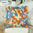 thumbnail image 3 of MKHERT Beautiful Colorful Butterfly Pillowcase Pillow Protector Cushion Cover 18x18 inch,Set of 2, 3 of 3