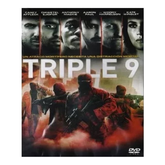 Triple 9 Nueve Woody Harrelson Pelicula Dvd Sony Triple 9 Nueve Woody Harrelson Pelicula Dvd