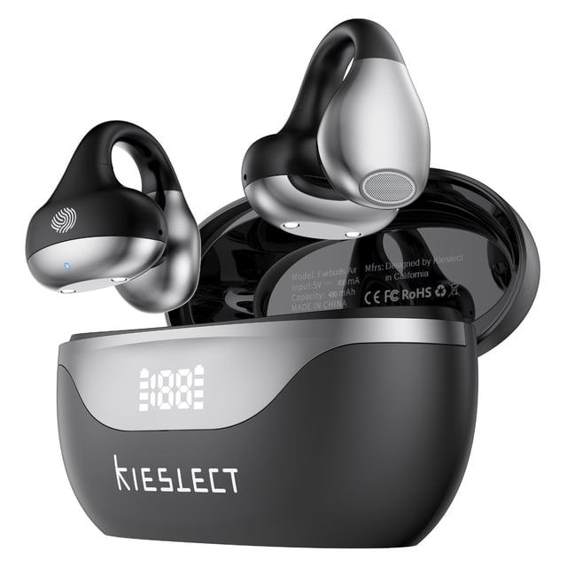 Audífonos Kieslect Earbuds Open Negro