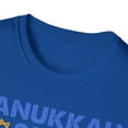thumbnail image 3 of Hanukkah 2023 Checklist Dreidel Menorah Latkes Novelty Unisex T-Shirt, 3 of 4
