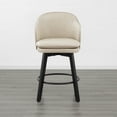 thumbnail image 5 of CHITA Modern Swivel Counter Height Bar Stools with Arm, 5 of 7