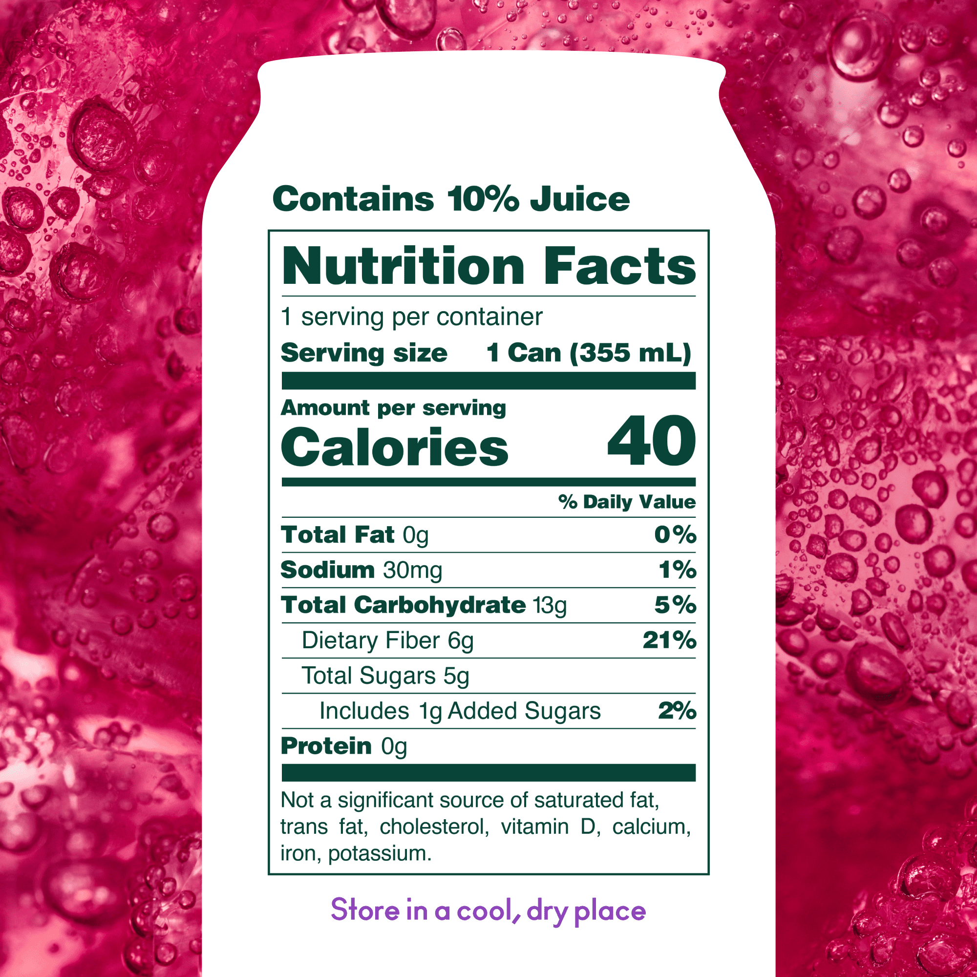 (3 pack) OLIPOP 6g Fiber Prebiotic Soda, Classic Grape, 12 fl oz, Single, Shelf Stable