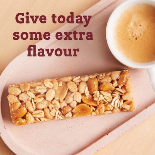 Nature Valley Sweet & Salty Nut Roasted Peanuts Cereal Bars 4 x 30g, British Import (Pack of 3)