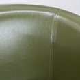 thumbnail image 4 of Souta Faux Leather Swivel Club Chair, Tea Green, 4 of 5