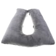 thumbnail image 4 of Almohadilla para asiento de inodoro, tapete para asiento de inodoro, cojín para cómoda Simple y práctico, Universal para pacientes discapacitados, U forma gris, 4 of 7