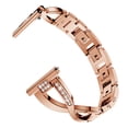 thumbnail image 2 of 1 Pce Bracelet de Montre Décoratif en Forme de X avec Strass, 2 of 8